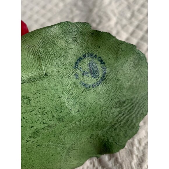 Dea Capodimote Red Rose with Leaves porcelain figure Made in Italy - Picture 6 of 9